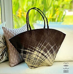 Handwoven Mengkuang Bag OV V1