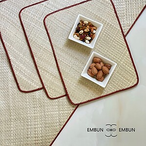 Handwoven Mengkuang Table Runner