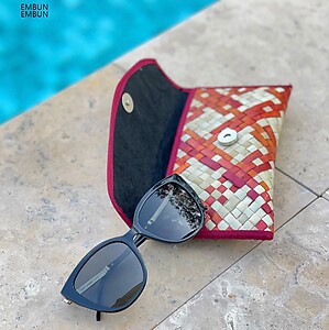 Handwoven Mengkuang Purse Envelope Magnet