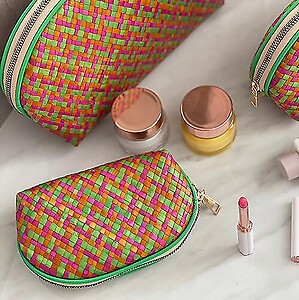 Handwoven Mengkuang Travel Pouch