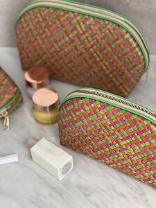 Handwoven Mengkuang Travel Pouch