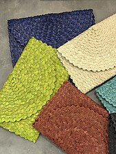Handwoven Mengkuang Clutch Envelope Zig Zag V2