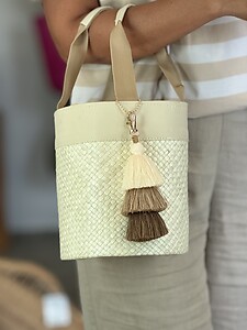 Handwoven Mengkuang Bucket