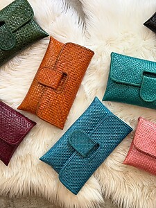 Handwoven Mahsuri Clutch Flap