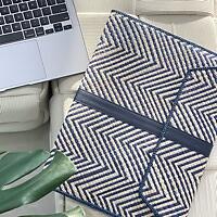 Handwoven Mengkuang Laptop Sleeve V2