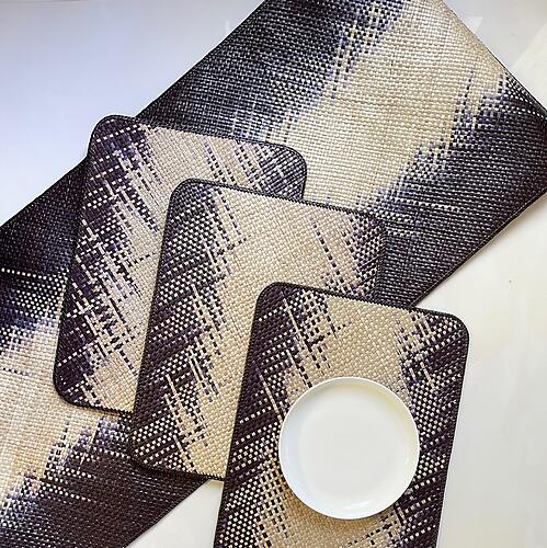 Handwoven Mengkuang Table Runner